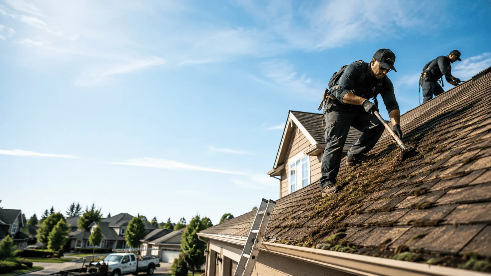 Roof Moss Removal in Olcott, NY near me